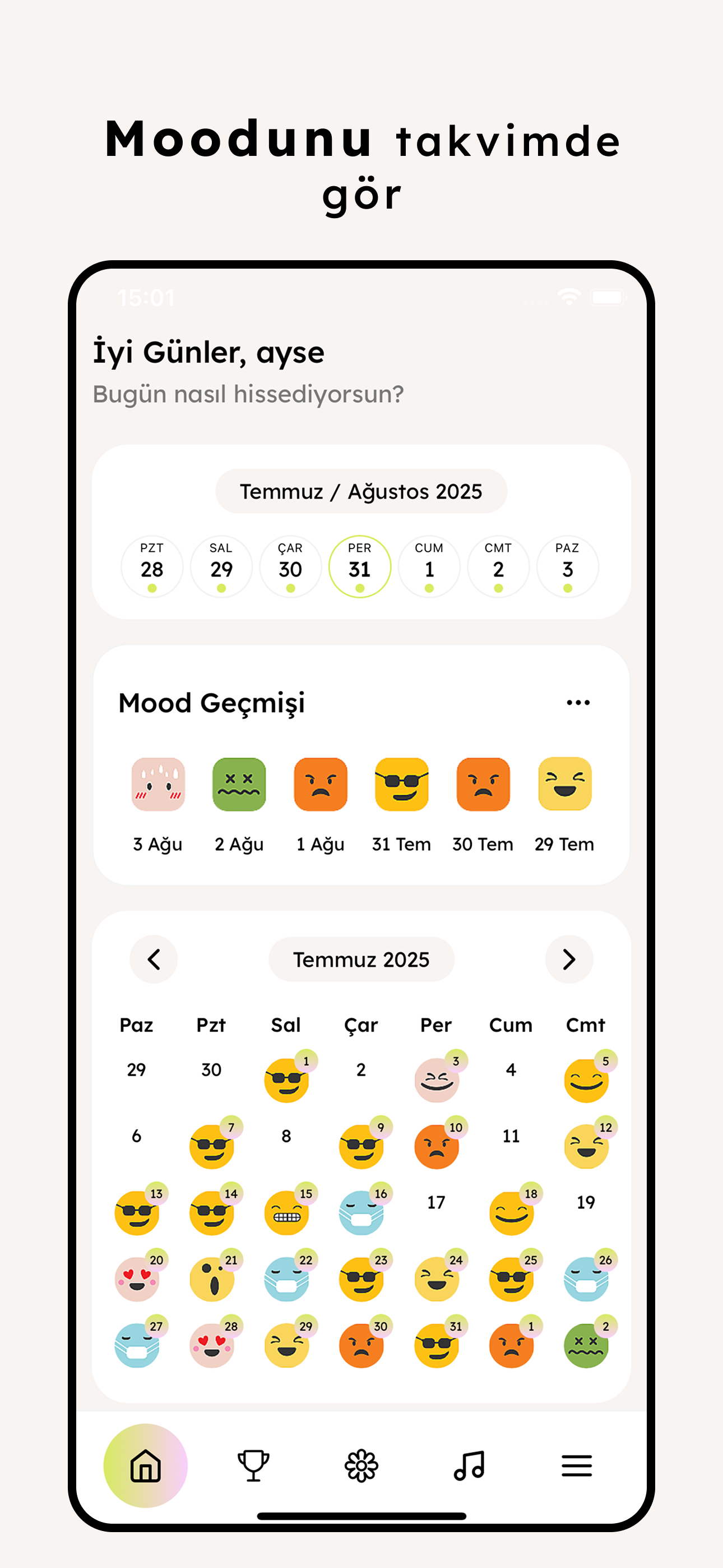 Moodly App Screenshot 6