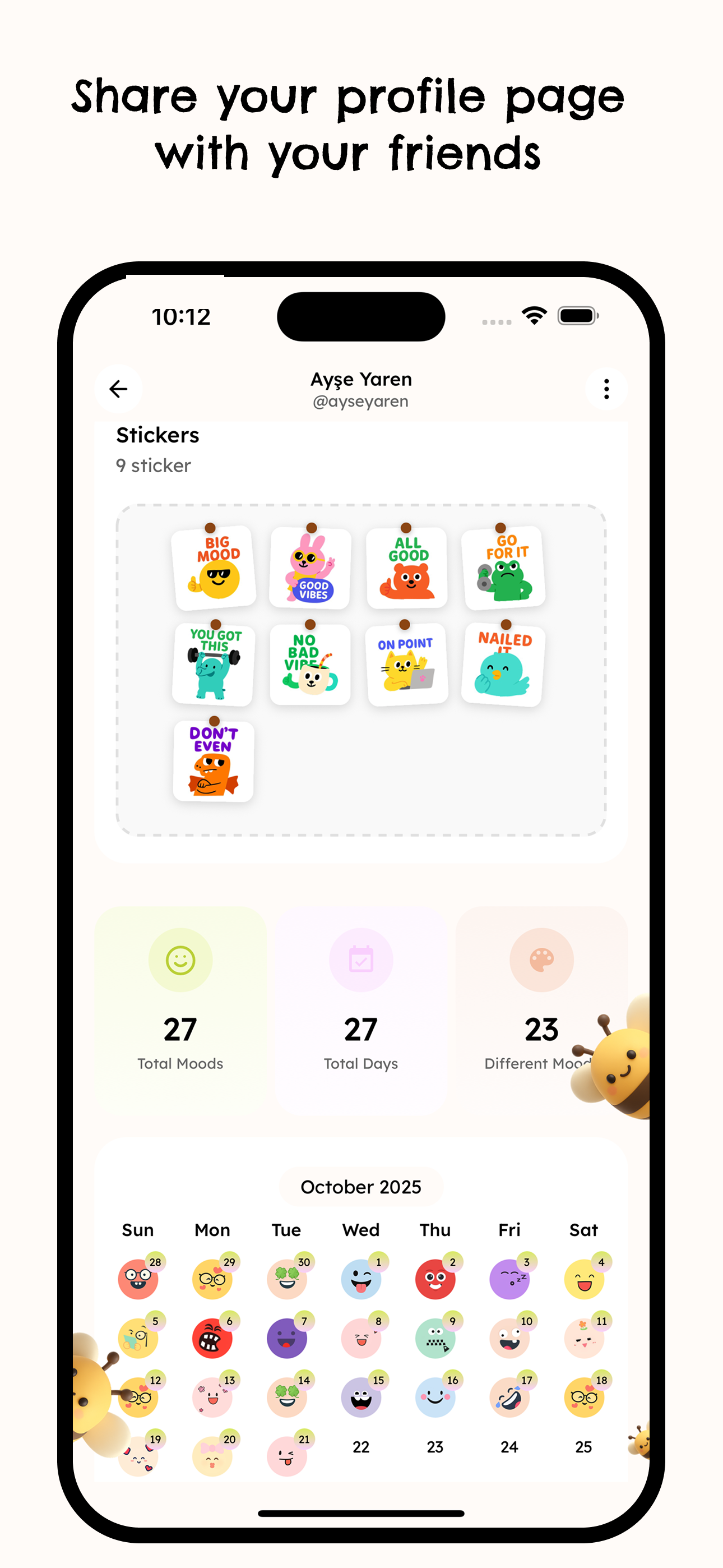 Moodly App Screenshot 8